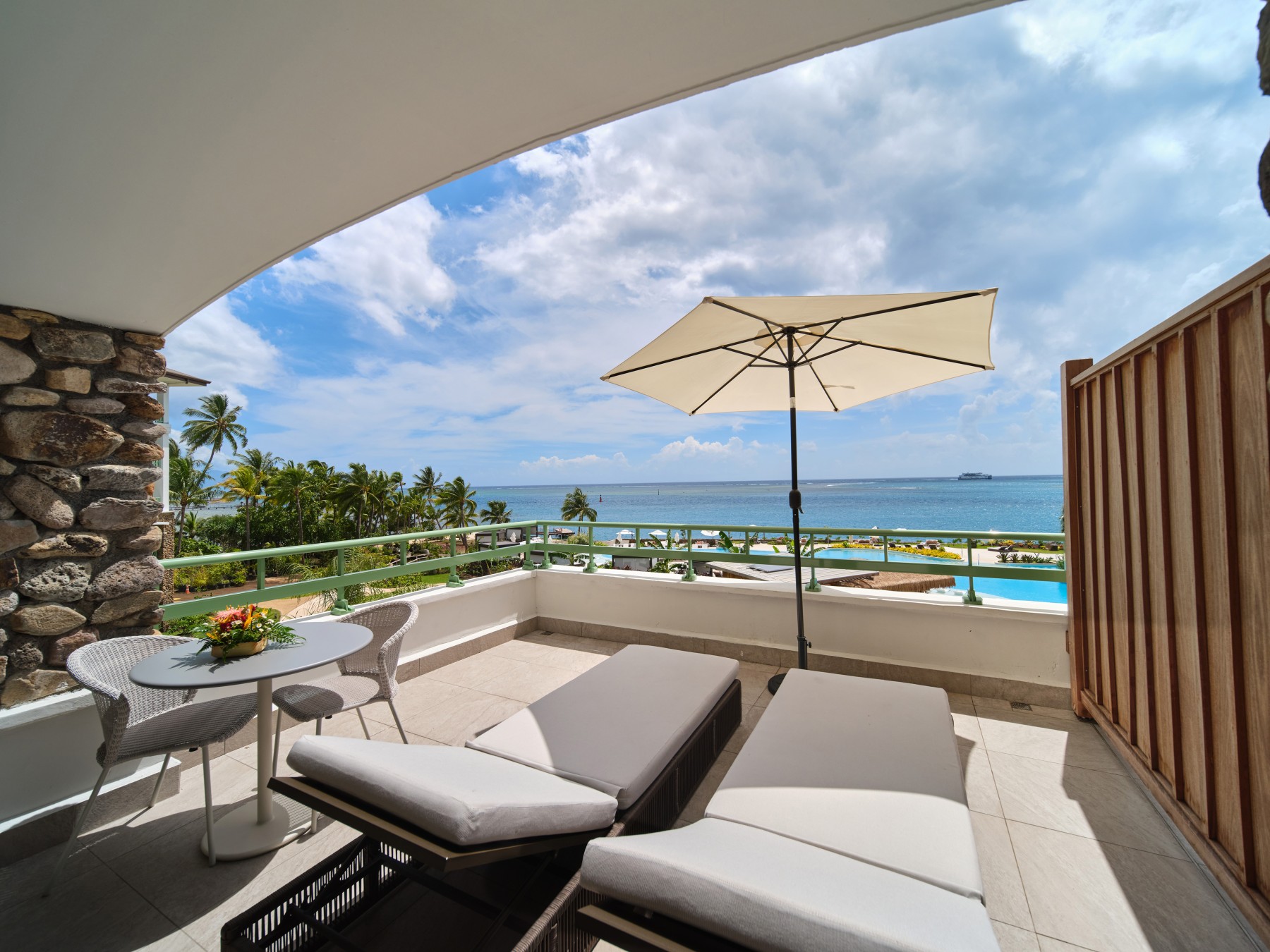 Chambre Grand Balcon Vue Océan